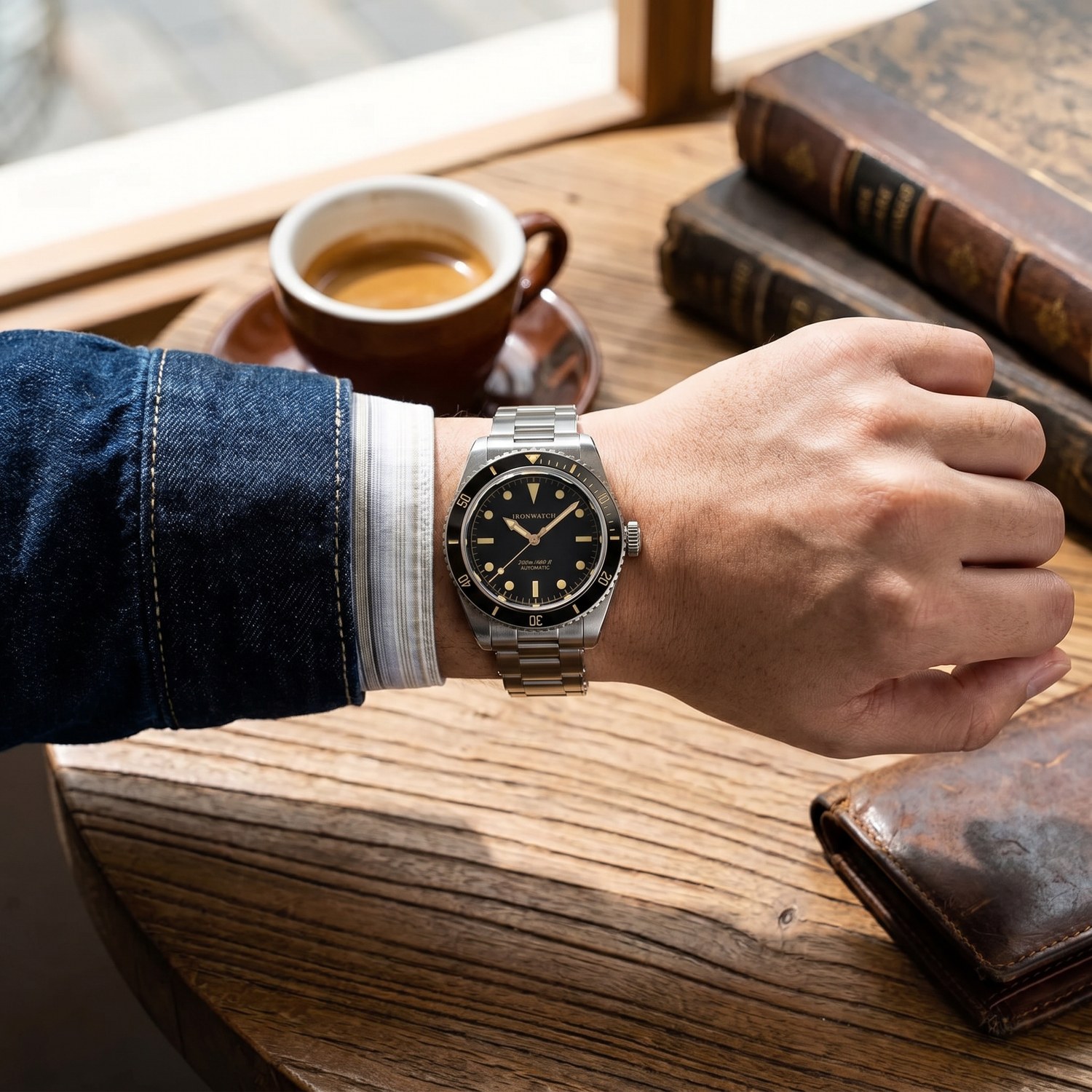 Montre de Plongée Vintage Pour Homme