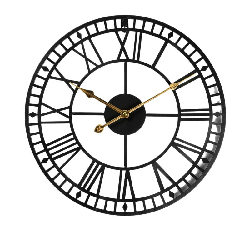 Vintage Metal Wall Clock