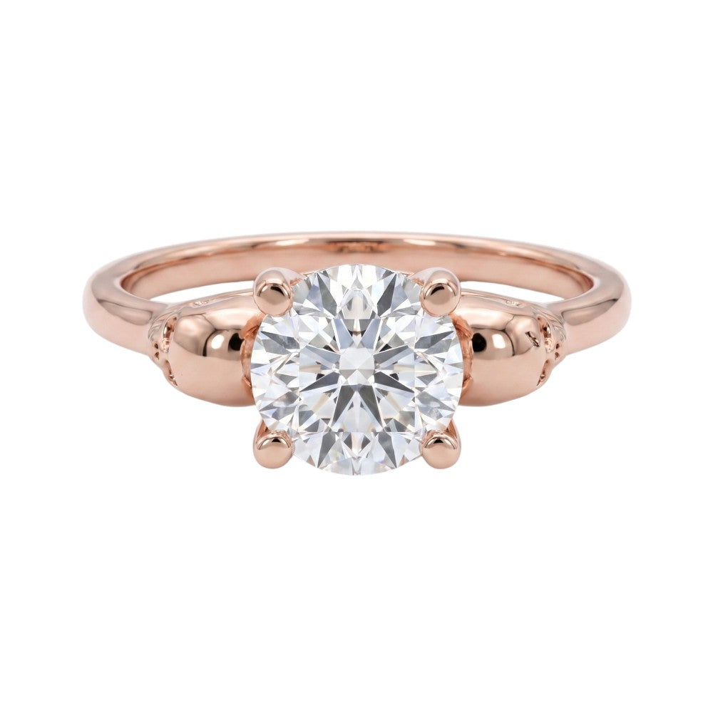 Bague Vintage Avec Motif Tête de Mort