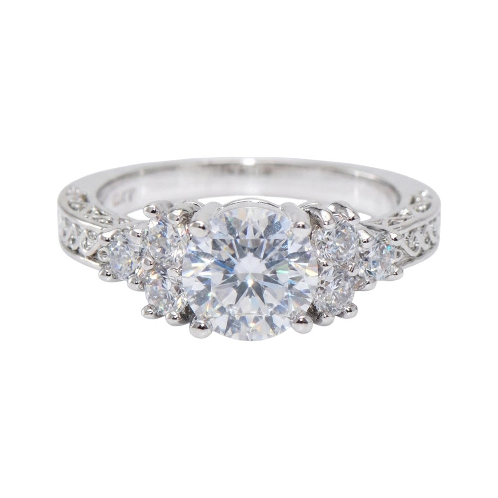 Bague Fiançailles Vintage Diamant