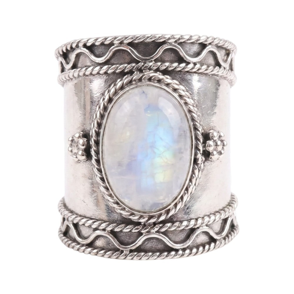 Bague Pierre de Lune Ancienne