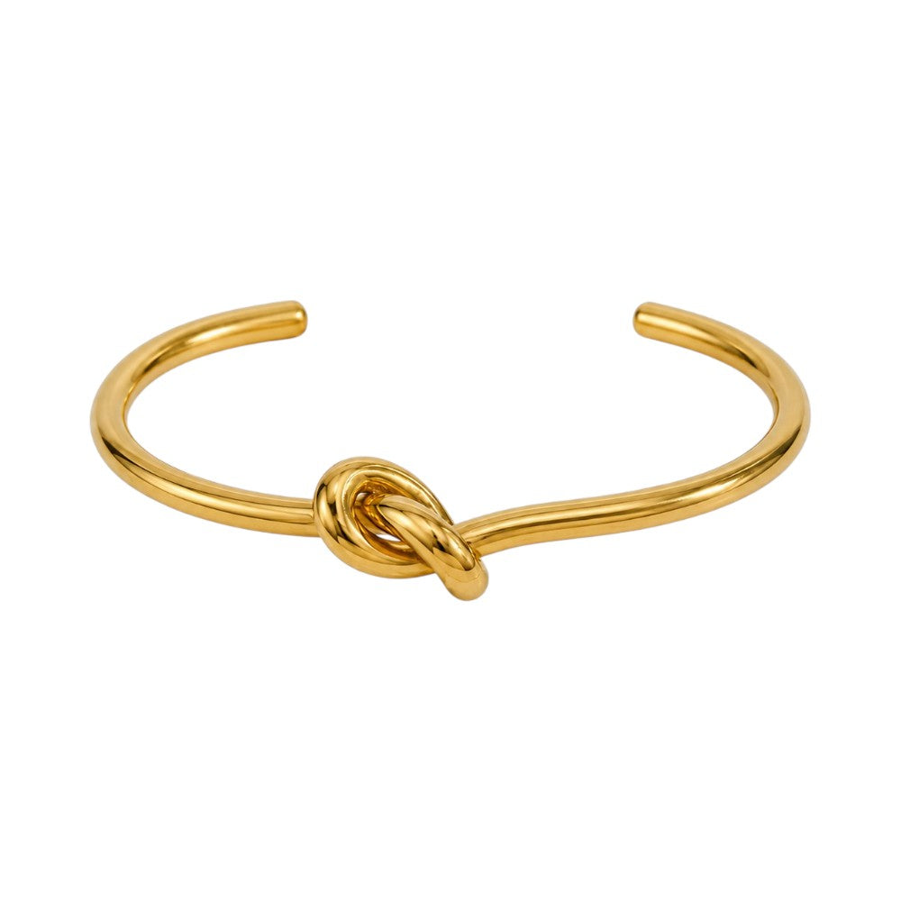 Bracelet Nœud Doré Minimaliste