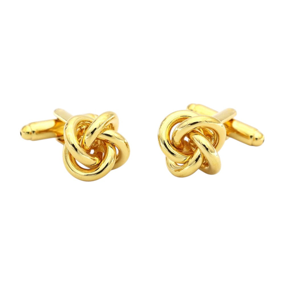 Bouton de Manchette Vintage en Or