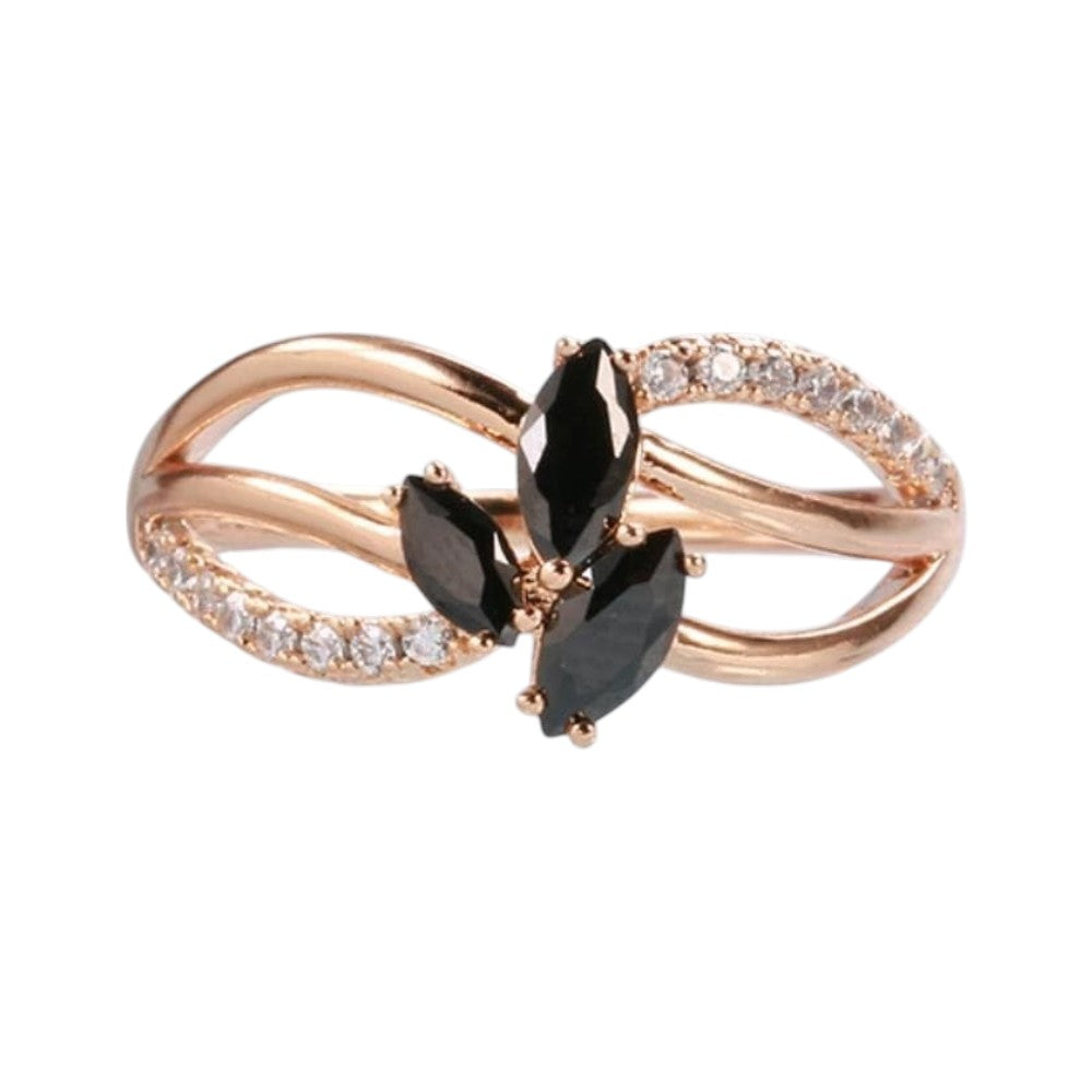 Bague Vintage En Or Rose