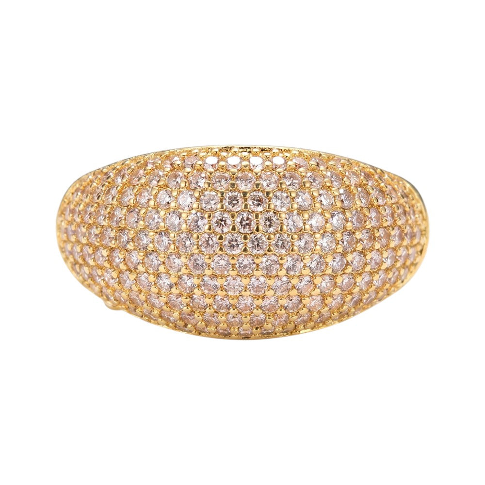Bague Dôme Bombée Vintage