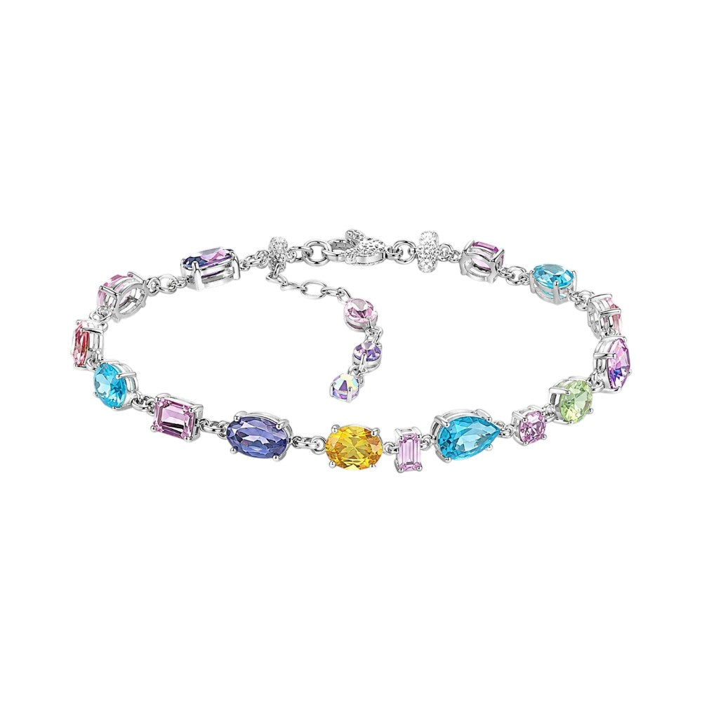 Bracelet Vintage Multicolore en Cristaux