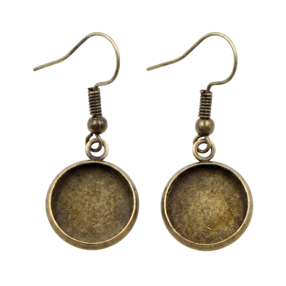 Boucles d’Oreilles Bronze Vintage