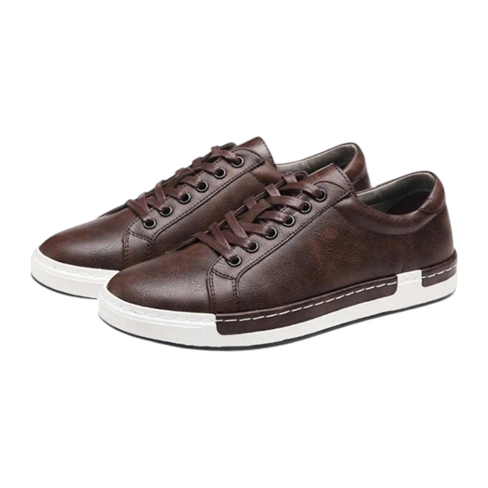 Sneakers Cuir Homme Vintage