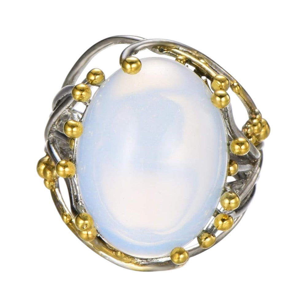 Bague Pierre de Lune Vintage