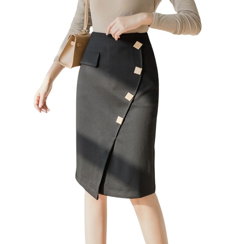 High Waisted Pencil Skirt