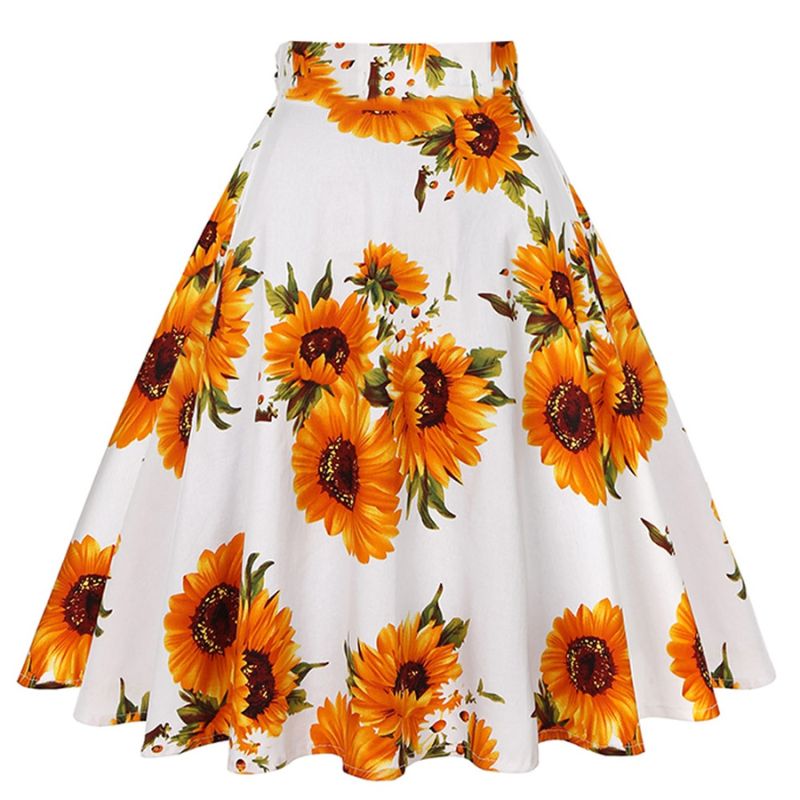 Vintage Floral Skirt