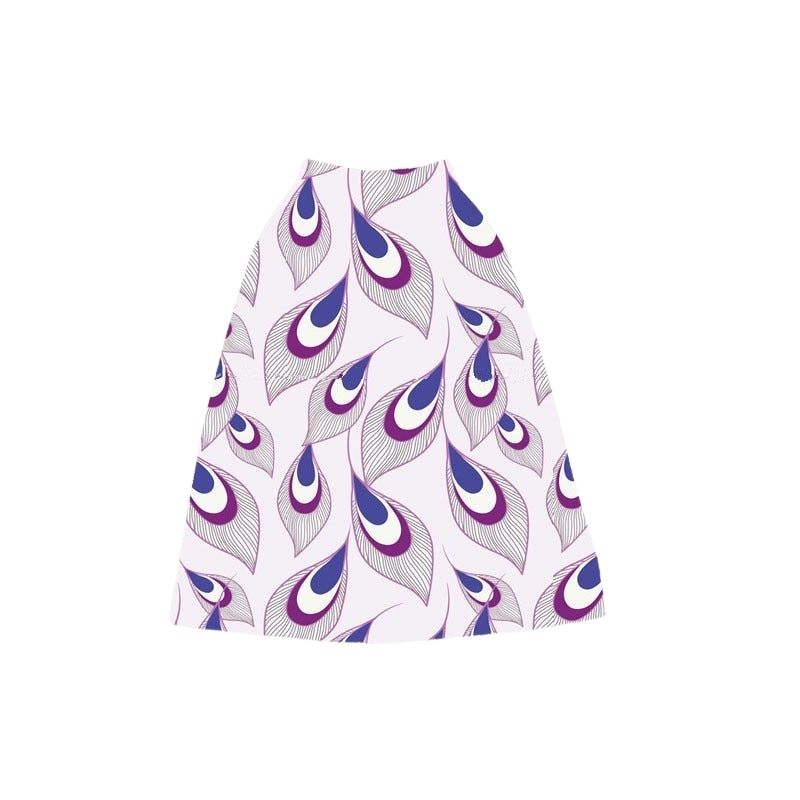 Jupe Vintage Grande Taille à motifs