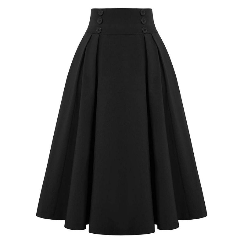 Jupe Longue Vintage Taille Haute