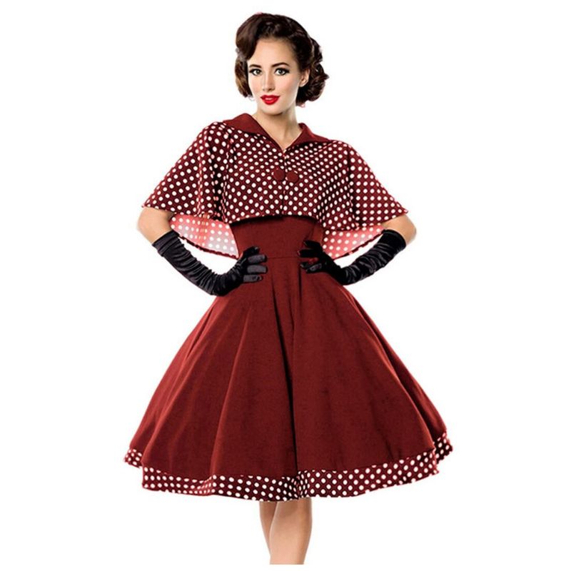 Two-tone Vintage Pin-Up Skirt 
