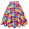 Jupe Vintage Patineuse Multicolore