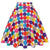 Jupe Vintage Patineuse Multicolore