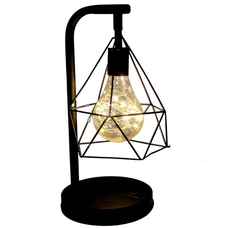 Vintage Diamond Style Desk Lamp