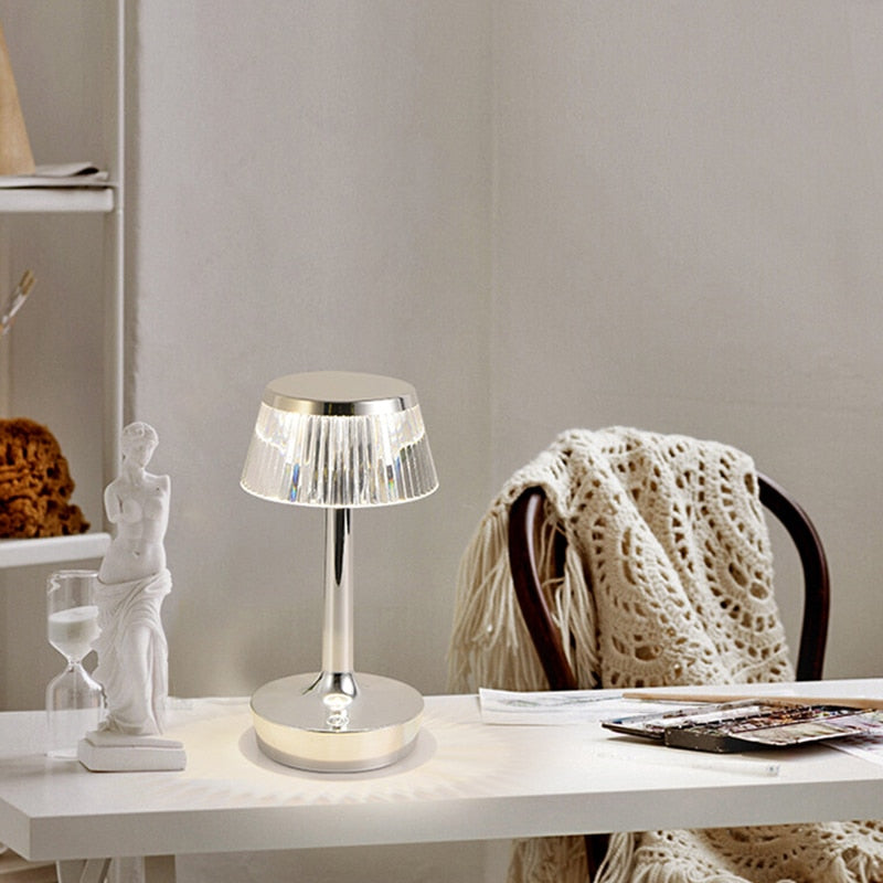 Vintage Mushroom Style Bedside Lamp