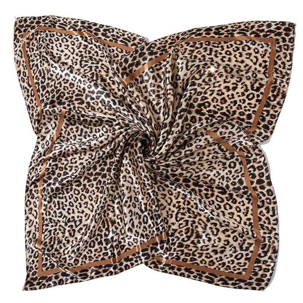 Foulard Léopard Violet Polyester - Neuf Avec étiquettes, Accessoire Déco Ou Mode Unisexe