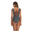 Maillot De Bain Vintage Noir Polka Dots Vintage