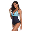 Maillot De Bain Vintage Bleu Sexy
