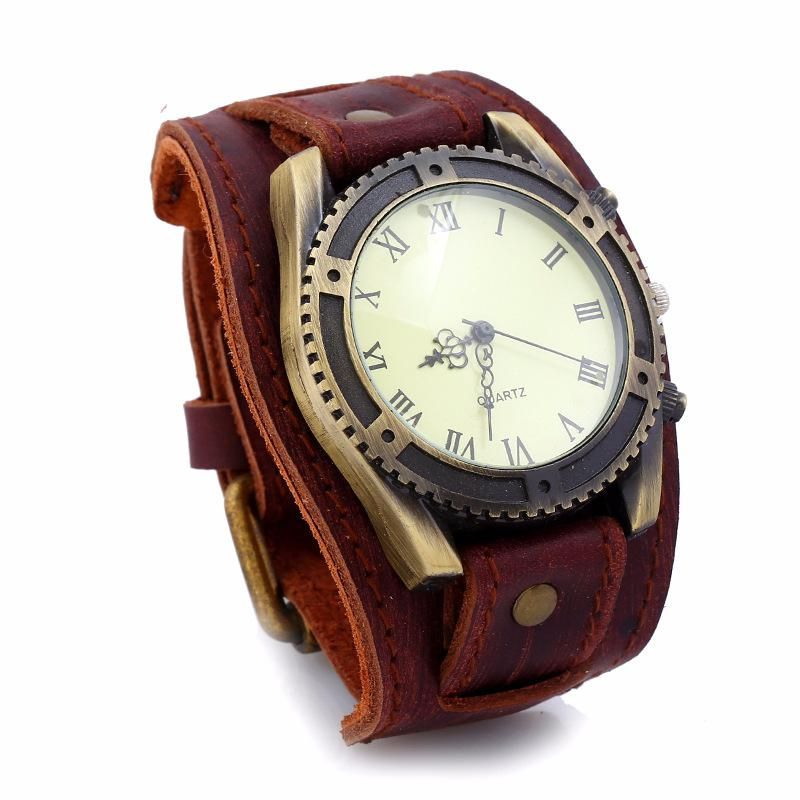 Vintage Genuine Leather Watch
