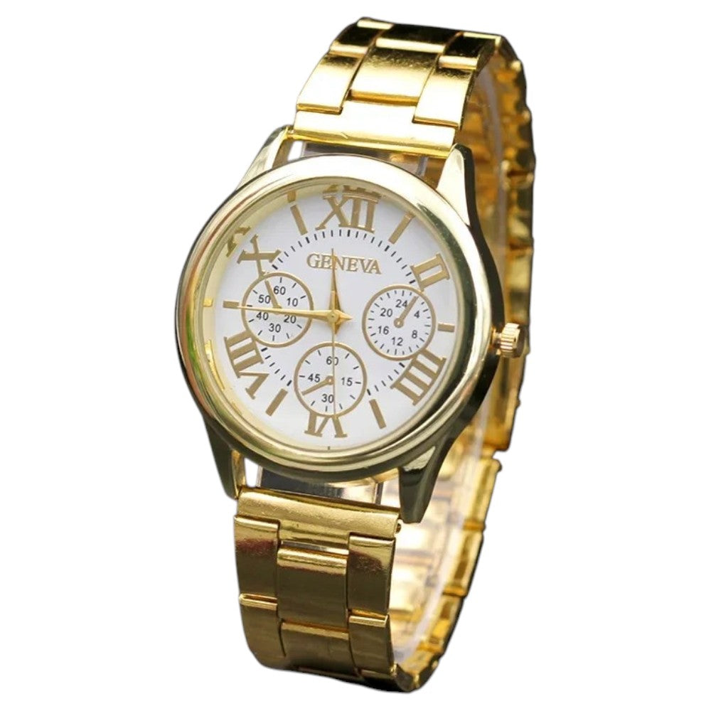 Montre Vintage à 3 Cadrans pour Femme