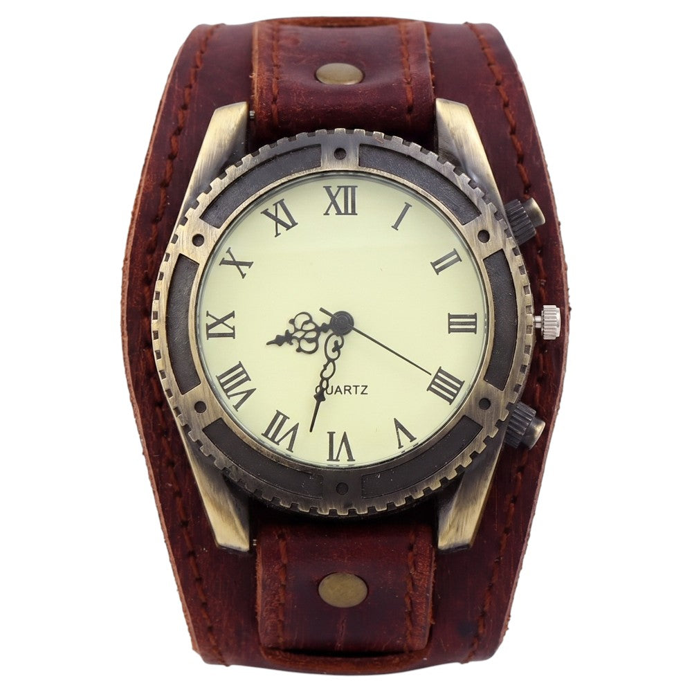 Vintage Genuine Leather Watch