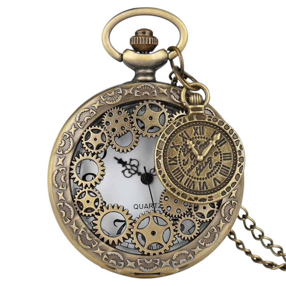 Montre Pendentif Vintage Style Romain