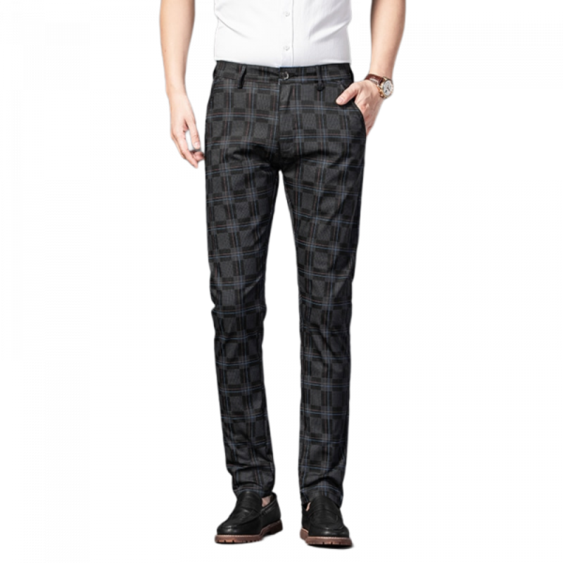 Pantalon Carreau Homme Vintage