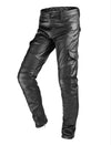 Pantalon Cuir Moto Vintage