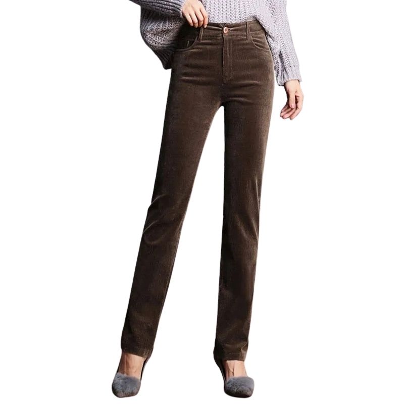 Pantalon Velours Femme Vintage