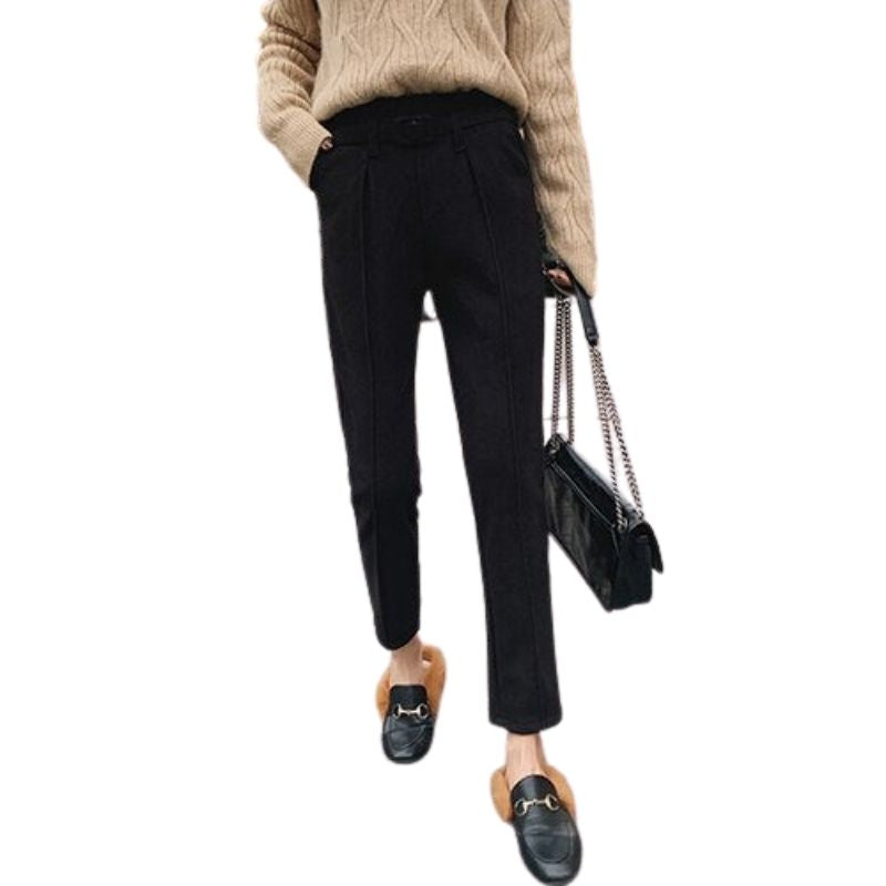 Pantalon Vintage Femme Taille Haute