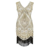 Robe Gatsby Courte Beige