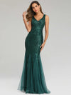 Robe Gatsby Mariage Vert Émeraude