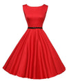 Robe Rockabilly Rouge