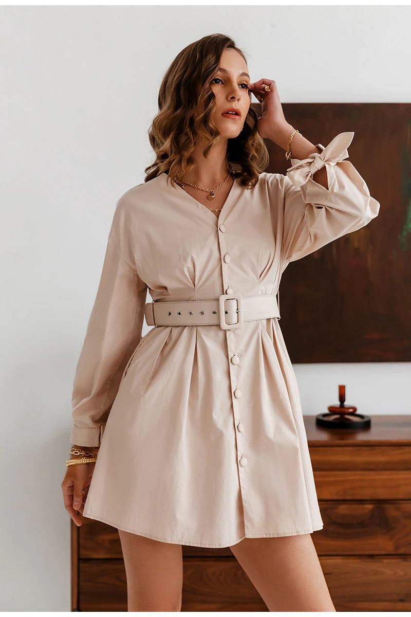 Vintage Beige Dress