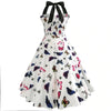 Robe Vintage Pin-Up Papillons