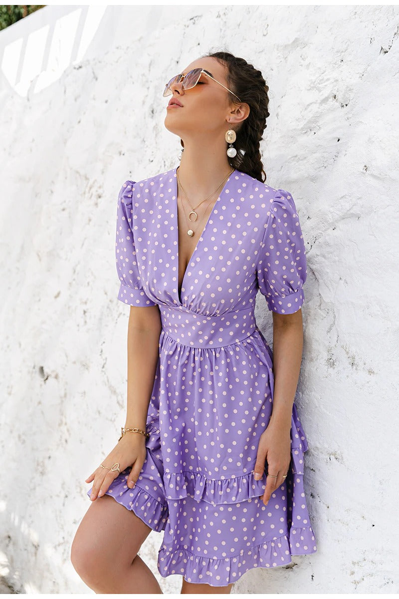 Robe Vintage Violette