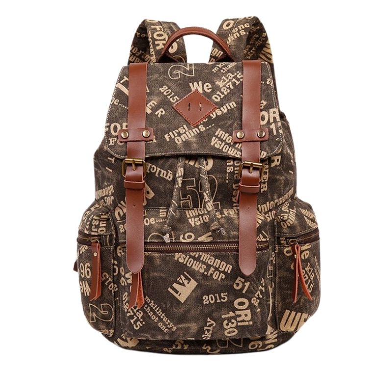 Vintage Men's Canvas Backpack