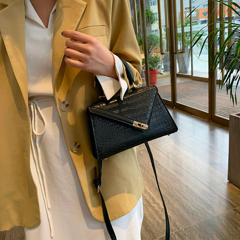 Sac à Main Croco Vintage