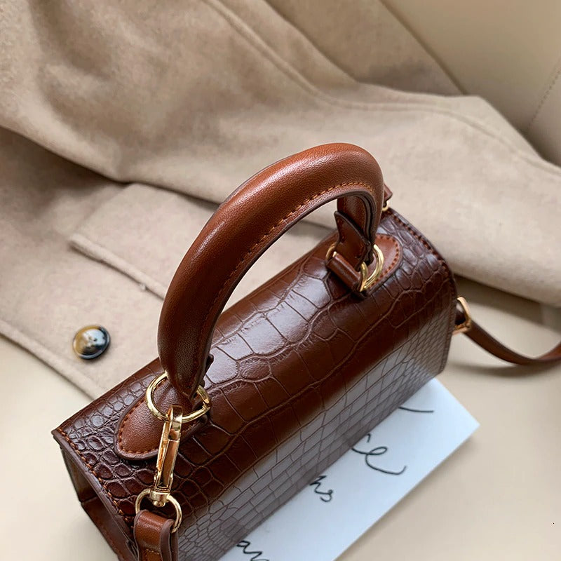 Sac à Main Croco Vintage