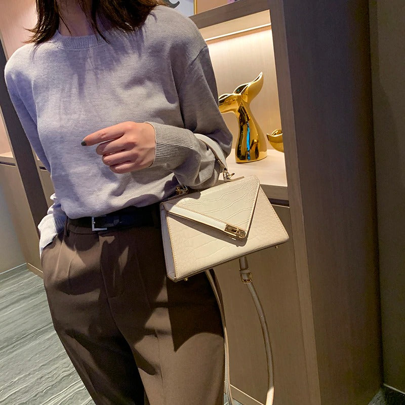 Sac à Main Croco Vintage