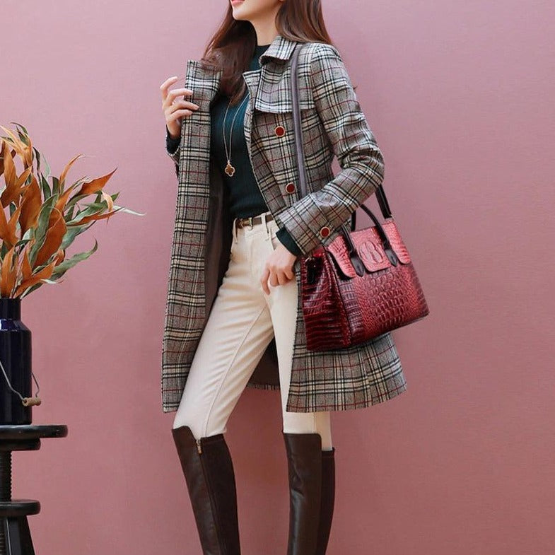 Sac à Main Crocodile Vintage