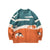 Pull Oversize Vintage Motif Campagne