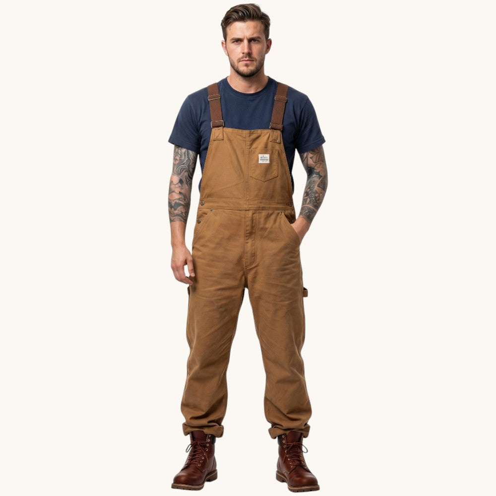 Salopette Homme Marron