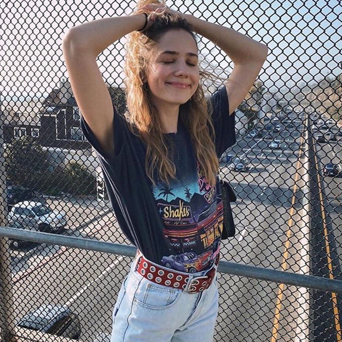 T-shirt Oversize Femme Vintage