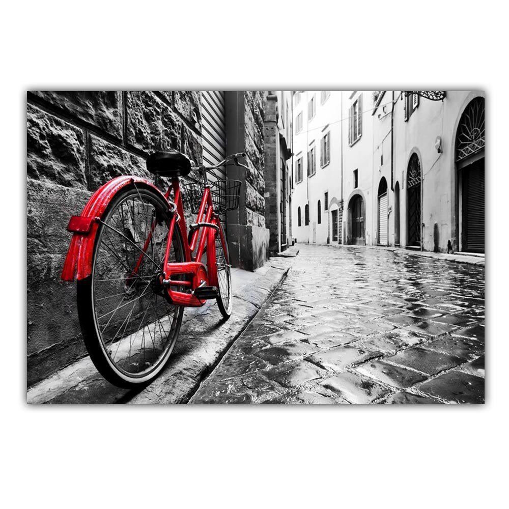 Vintage Black and White Painting