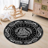 Tapis rond vintage Style Viking