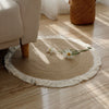 Tapis vintage beige Style Japonais